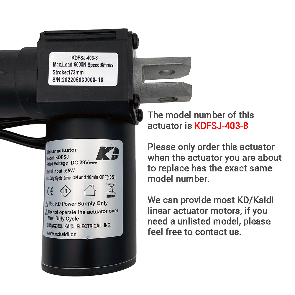 Kaidi KDFSJ4038 Linear Actuator for recliner/lift chair Life Easy