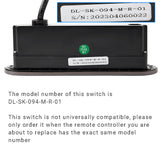 DL-SK-094-M-R-01 6 Button Switch for Power Recliner or Lift Chair with USB
