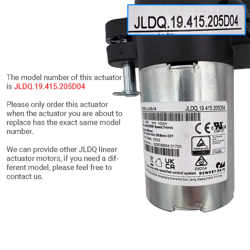 OKIN JLDQ.19.415.205D04 Linear Actuator for Recliner/Lift Chair Life