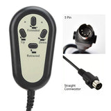 Universal 4 Button 5 Pin Remote Hand Controller for Power Recliner and Lift Chair Controls 2 Motors