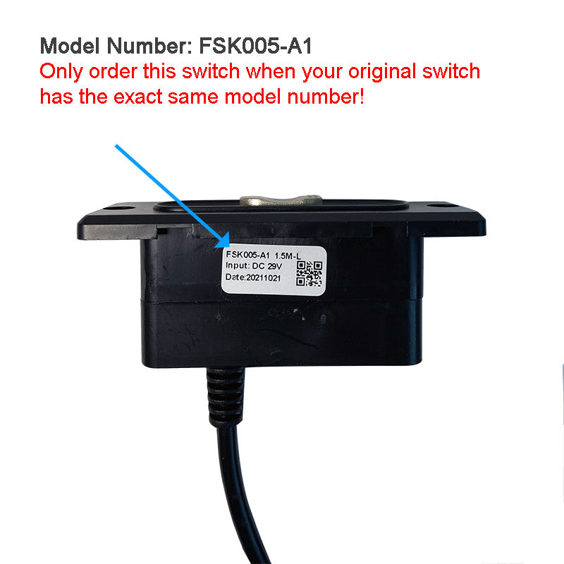 FSK005-A1 Switch for Recliner Lift Chair 2 Button 5 Pin