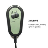 2 Button 8 Pin Remote Hand Controller for Power Recliner Lift Chair