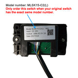 Mulin MLSK15-C2(L) Switch 4 Button Controller with USB for Recliner Lift Chair Couch etc.