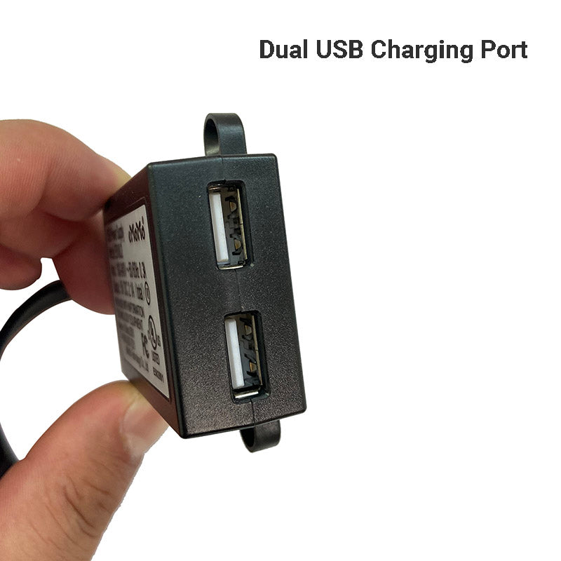 Furniture Mount Dual USB Charging port- 5V 2A