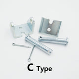 2 pcs C Shape Mounting Brackets Link for Linear Actuator Motor