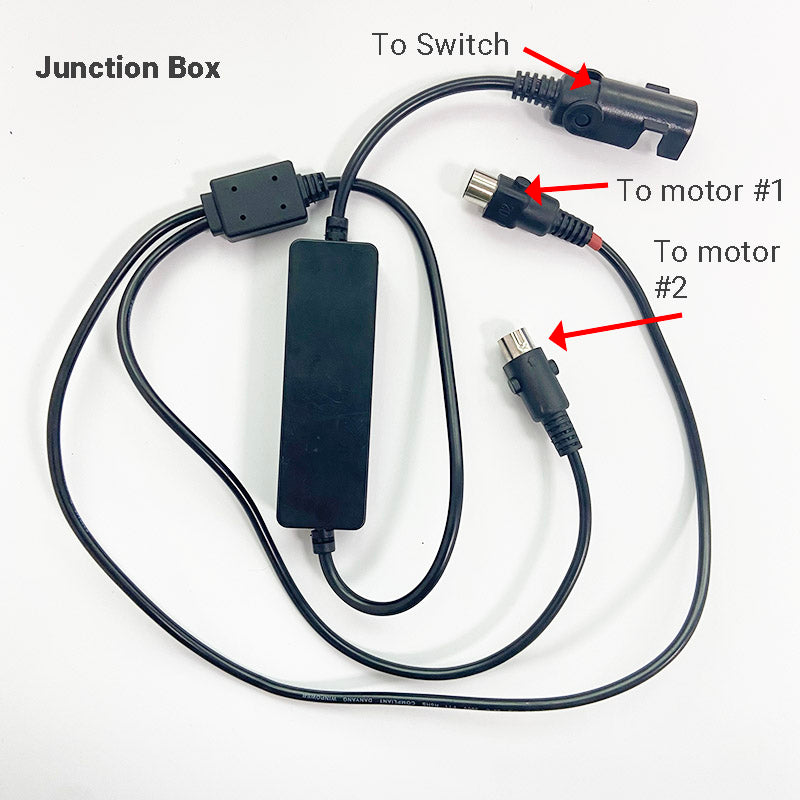 MLSK35-G(RSF) Recliner Switch & Junction Box 5 Button USB