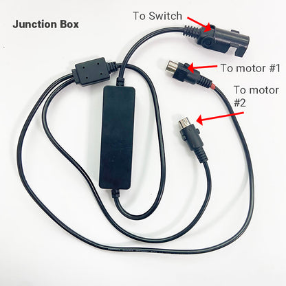 MLSK35-G(RSF) Recliner Switch & Junction Box 5 Button USB