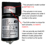 Kaidi KDPT007-113 Linear Actuator Motor for Recliner