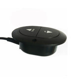 Universal Fixed Side Hand Controller for Electric Furniture Oval 2 Button 5 pin handset