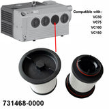 Exhaust Filter Cartridge Air/Oil Separator Replaces Rietschle 731468 for VC50/VC75/VC100/VC150 Vacuum Pump