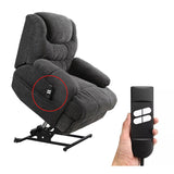 Universal 4 Buttons 5 Pin Remote Controller for Lift Chair Sofa Power Recliner
